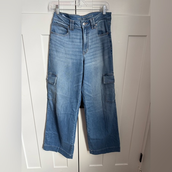 American Eagle Outfitters Denim - American Eagle Outfitters Light Blue Denim Pants